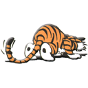 虎崽动作系列图标